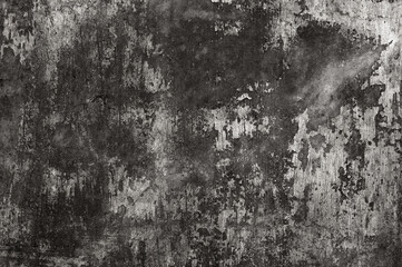 gray background, in the photo is a concrete old wall of gray color and texture