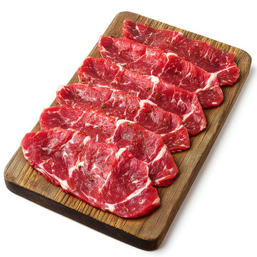Savor the Exquisite Taste: Succulent Grilled Beef Slices, Ready to Sizzle