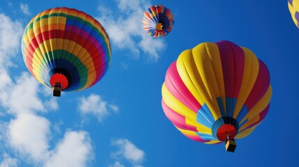 Obraz premium Luftballon - Colorful Balloons for a Fun Birthday Celebration