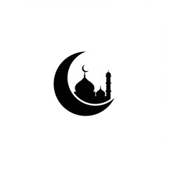 Ramadan Event Silhouette Vector Art Illustration Design