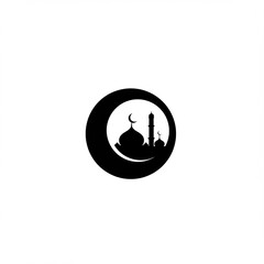 Ramadan Event Silhouette Vector Art Illustration Design