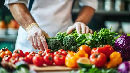 Food safety practices in kitchen