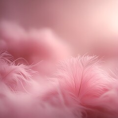 Obraz premium The romantic pink blur background is a soft, romantic, and tender background that evokes feelings of romance and tenderness.