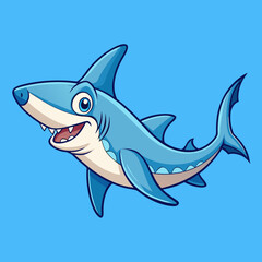 cartoon shark cartoon