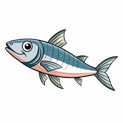 fish on a white background