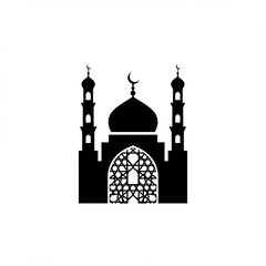Ramadan Event Silhouette Vector Art Illustration Design