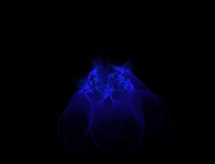 Imaginatory fractal abstract background Image