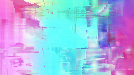 neon rainbow pixel texture
