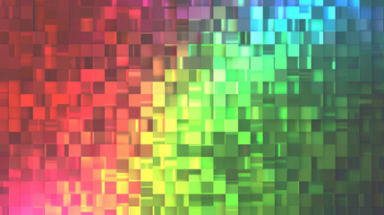 neon rainbow pixel texture