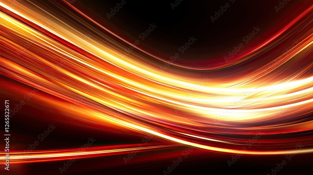 Aufkleber a digital waves background with abstract motion and smooth lighting.