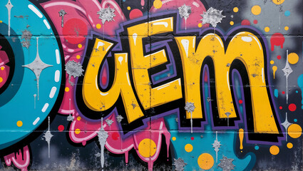 graffiti on wall