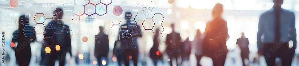 Poster Having digital technology background, software development, cloud computing. Business intelligence, global network, data analysis, technical team programming.
