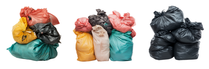 Urban waste solutions garbage bags and environmental awareness