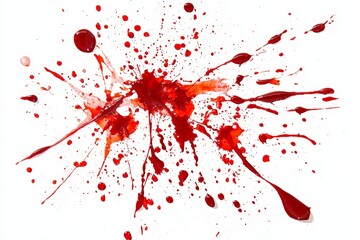 Blood drops cut out, blood stains cut out, PNG
