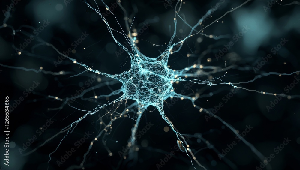 Poster bringing information together in the brain in a complex network