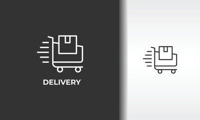 Delivery Vector, Icon Or Logo Sign Isolated Symbol Illustration