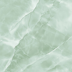 Light green marble with swirling white veins
