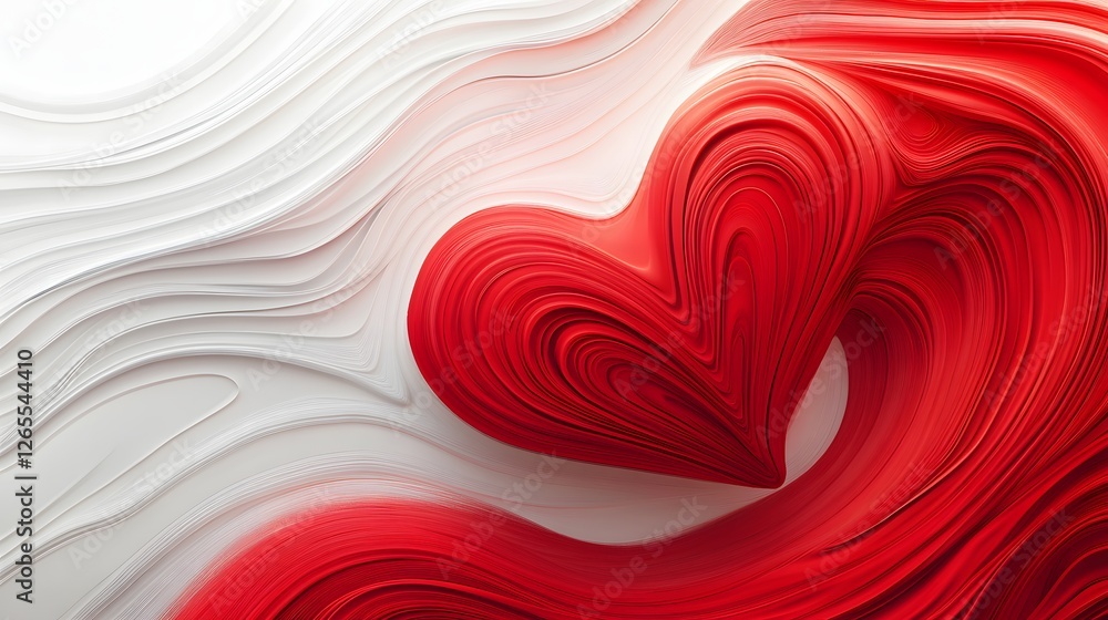 Poster the image features two overlapping hearts that ar 54fa9a46-821b-447a-b752-7bc7f9f42673 3 symbolizing