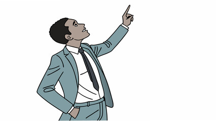 businessman with a gun