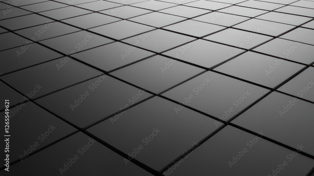 Poster dark gray grid pattern with gradient