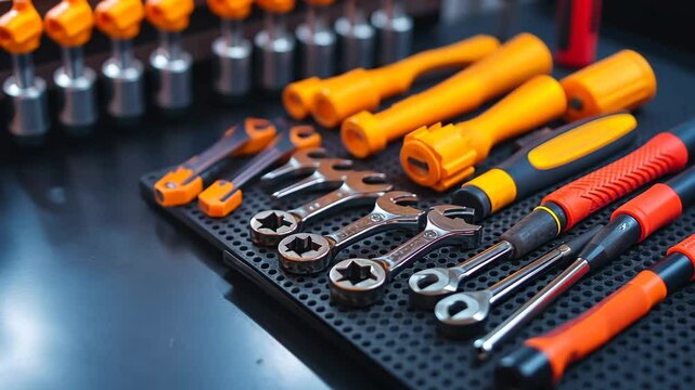 Organizing tools for efficient home repair sessions in a workshop