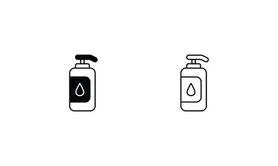 Soap  icons set vector stock illustration
