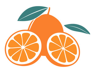 Pomarańcze ilustracja