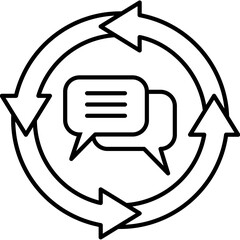 Feedback Loop Icon