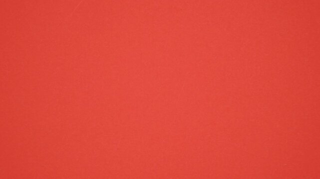 Red Paper sheet tearing from the center opening background isolated by Alpha channel, screen transition. Stop motion animation.