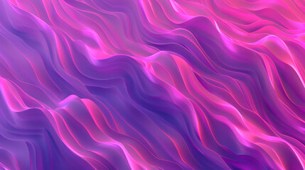 Obraz premium Vibrant abstract waves in shades of pink and purple create dynamic visual flow. smooth gradients evoke sense of movement and energy, perfect for modern design projects
