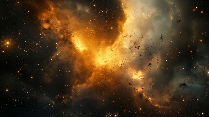 Neutron star collision in a dense star system with energy bursts and cosmic collisions