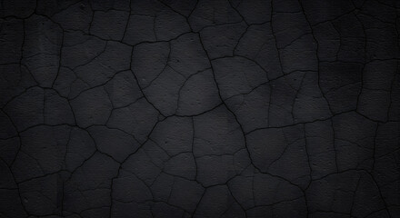 dark cracked concrete wall texture background