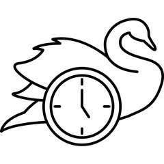 Black Swan Events Icon