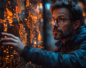 Holographic Maps Guiding Students in a Multifaceted Learning Journey