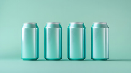 Clear bottles with slight reflections on a clean surface.