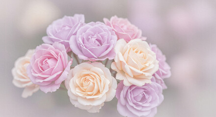 Fototapeta premium Gentle Rose Hues: A Soft and Elegant Texture