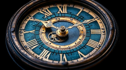 Steampunk style, gears and steam, Victorian influence