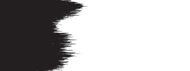 Hand-Drawn Ink Texture, Black ink splash on the backdrop. Brush background for wallpaper, paint splatter template, dirt banner, watercolor design, dirty texture. Trendy brush background,