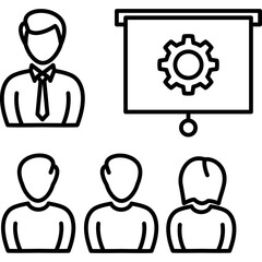 Interactive Workshops And Activities Icon