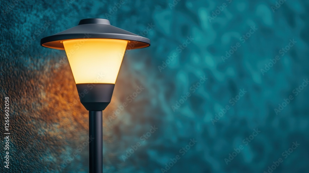 Poster home surveillance security cameras automation. motion-triggered smart floodlights illuminating areas