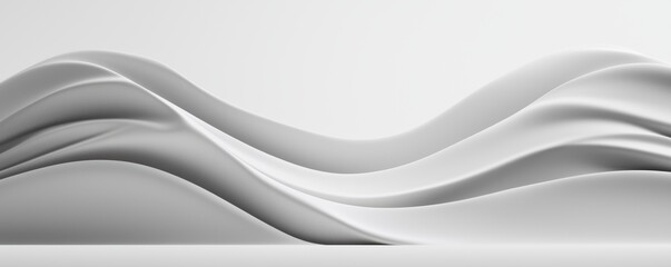 Obraz premium Smooth abstract foggy texture, soft grayscale gradient with cloudy details, minimal and elegant backdrop, perfect for modern designs, ultra-detailed