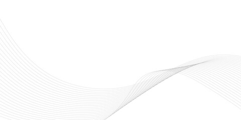 Abstract grey smooth element swoosh speed wave modern stream background. Abstract wave line for brochure, flyer, banner, template, wallpaper background with wave design. Abstract business wave lines.