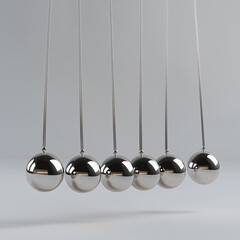 The Chain Reaction of Leadership, balancing balls cradle