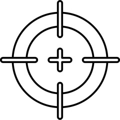 Fototapeta premium Precision Icon