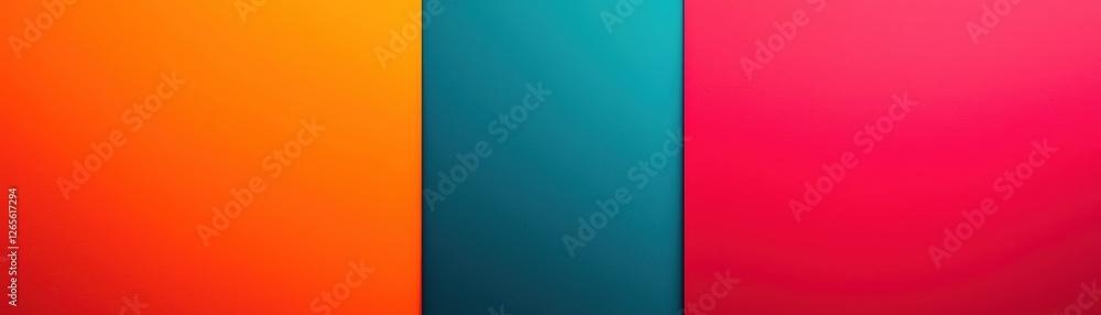 Poster a vibrant abstract background featuring bold colors in a smooth gradient.