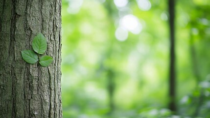 Obraz premium tree trunk 