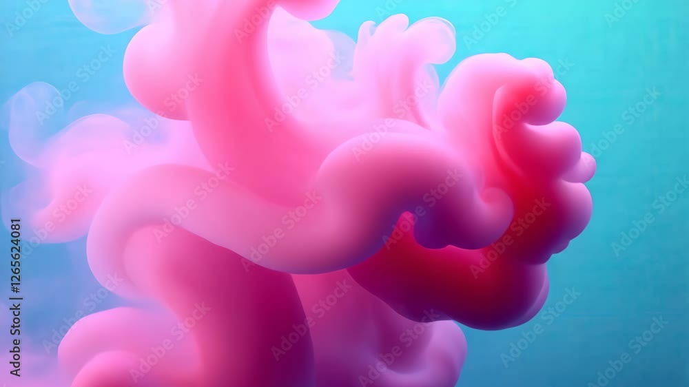 Poster colorful paint drop in water creating brilliant splashing effect captured in stunning 4k resolution 