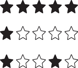 star icon set