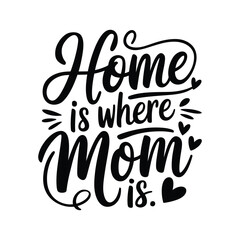 Heartwarming Black Typography Vector Design – 