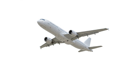 airplane isolated on white
